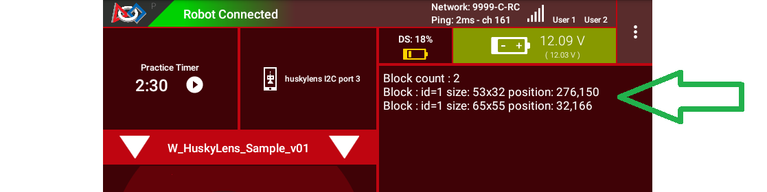 DS Telemetry Two Objects